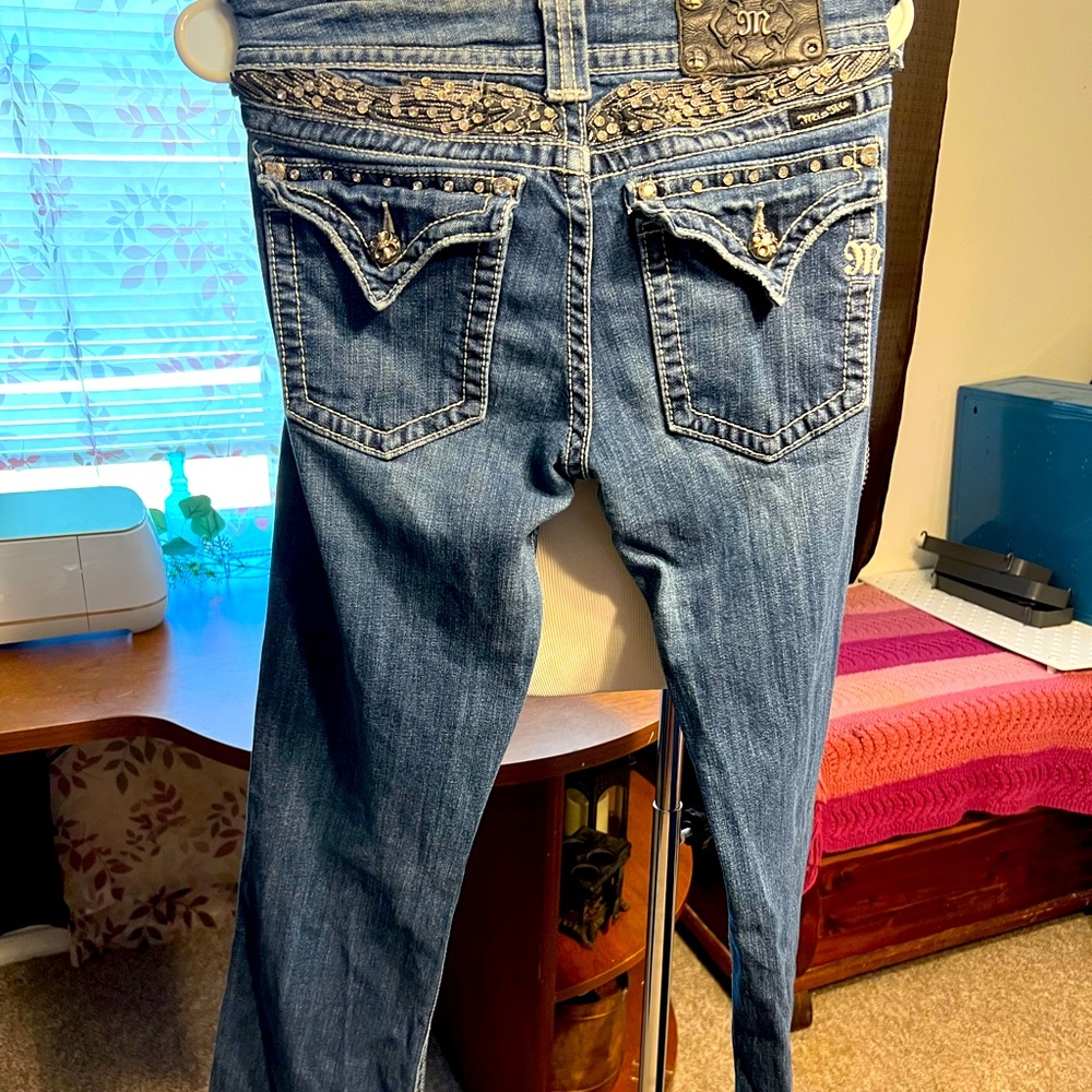Miss Me 30 Boot Nice back bling